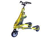 Trikke Pon e Electric Scooter 48V T8H48V YLCC with Battery Yellow
