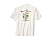 Tommy Bahama Boards Of Paradise White Medium Camp Shirt