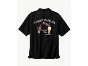 Tommy Bahama Catch And Release Black Medium Camp Shirt