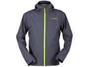 Stormr Outdoor Apparel Jacket Mens Light Waterproof Hood S Gray R810MF