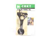 CRKT CRCR9110KC Eat N Tool X Black 6 1 8 Overall 1 Piece 3Cr13 Stainless Constr