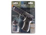 Umarex 2274006 Air Soft Pistol Beretta 92FS 6 mm 12 Round Clear