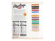 Rawlings Bulk Glove Lace Sample Card