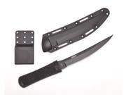 Columbia River Knife Tool 2907K Hissatsu Black GFN Handle w Sheath Fixed Knife