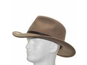 New OUTBACK CAPRY Putty CRUSHABLE Wool Hat Mens 7 1 8