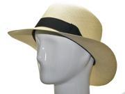 ENGLISH OPTIMO Panama Hat Natural Straw Classic 7 1 4