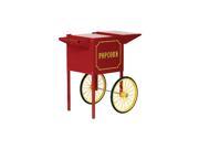 Paragon Popcorn Push Cart Small Red Merchandiser Concession Snack Stand 3080010