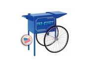 Paragon Sno Cone Push Cart Medium Blue Merchandiser Concession Stand 3050010