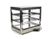 HeatMax Commercial 29x20x27 Food Warmer Display Case Temp Controled Cabinet