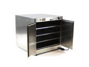 HeatMax Commercial Countertop Hot Box Warmer With Water Tray 24x24x24 Display