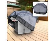 Barbeque Gas Propane Grill Cover Gray Small 44 Length
