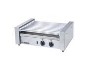 AdCraft 9 Roller Stainless Steel Hot Dog Roller Grill RG 09