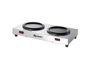 AdCraft Stainless Steel Dual Warmer Plate WP 2
