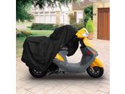 Travel Storage Superior Motorcycle Bike Cover Fits Up To 80 Length Black