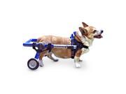 Dog Wheelchair For Medium Dogs 26 69 lbs Blue By Walkin Wheels