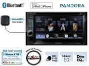 Kenwood DDX372BT 6.2 DVD Receiver with Built in Bluetooth and a SiriusXM Satellite Radio Tuner antenna and a FREE SOTS Air Freshener