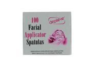 Depileve Facial Applicators Spatulas 100 pack
