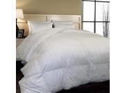 600 TC Windowpane Cotton Cover Duraloft Down Alternative Comforter White
