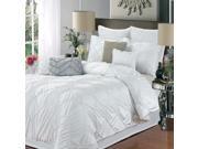Isabella White 9 Piece Comforter Bed In A Bag Set