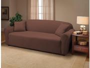 Jersey Stretch Sofa Protector Slip Cover 70 x 140 Chocolate
