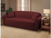 Jersey Stretch Sofa Protector Slip Cover 70 x 140 Ruby