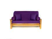 LS COVERS PURPLE FULL FUTON COVER Full Size Fits 6 8in Mattress 54 x 75 Inch