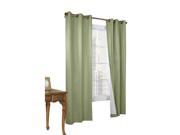 Thermalogic Weather Cotton Fabric Grommet Top Window Panel Pair Sage