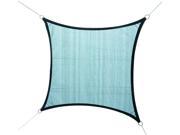 Outsunny 12 x 12 Square Outdoor Patio Sun Sail Shade Canopy Green