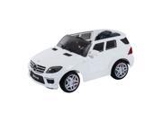 Mercedes Benz ML63 12V Kids Electric Ride On Car with MP3 and Remote Control White