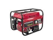 HomCom 5.5HP 2000 Watt 4 Stroke Gas Powered Portable Generator Red