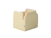 Pawhut Quilted Pet Car Booster Seat Beige