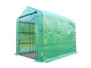 Outsunny 8’ x 6’ x 7’ Outdoor Portable Walk in Greenhouse