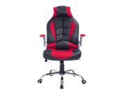 HomCom Racing Style Executive Gaming Office Chair Black and Red