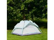 Outsunny 7 x 6 2 Person Instant Tent with Rainfly Green Sky Blue