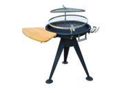 Outsunny 22? Round Outdoor Charcoal Barbeque BBQ Grill