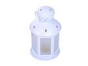 HomCom 12 LED Decorative Indoor Outdoor Star Lantern Coffee Warm White