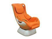 HomCom Electric Full Body Shiatsu Massage Chair Orange