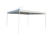 Outsunny 13 x 13 Easy Pop Up Canopy Party Tent Light Gray