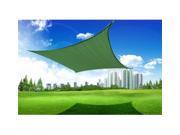 Outsunny 24 Square Outdoor Patio Sun Shade Sail Canopy Green