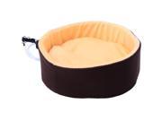 Pawhut 16 Indoor Electric Heated Round Dog Pet Bed