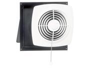 Broan 506 10 Chain Operated Wall Fan White Square Plastic Grille 470 CFM