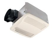 Broan QTXE110S Ultra Silent Humidity Sensing Fan White Grille 110 CFM Energy Star