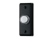 Nutone PB69LBL Door Chime Pushbutton lighted in black