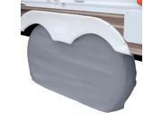 OverDrive RV Dual Axle Wheel Cover Grey X Large Classic 80 210 051001 00