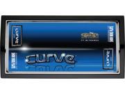 Curve Black Plastic License Plate Frame Free Screw Caps with this Frame