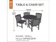 BELLTOWN ROUND TABLE AND CHAIR COVER Classic 55 251 011001 00