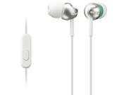 Sony Mdrex110ap w Ex Monitor In ear Headphones With Microphone white