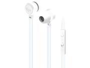 ILUV NEONGLOWSWH Neon Glow Earphones with Microphone Remote White