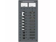 Blue Sea 8074 AC Main 8 Positions Toggle Circuit Breaker Panel White Switches