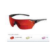 Tifosi Podium Golf Interchangeable Sunglasses Clarion Mirror Collection Matte Black